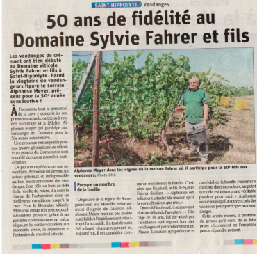 50 ans de fidélité!