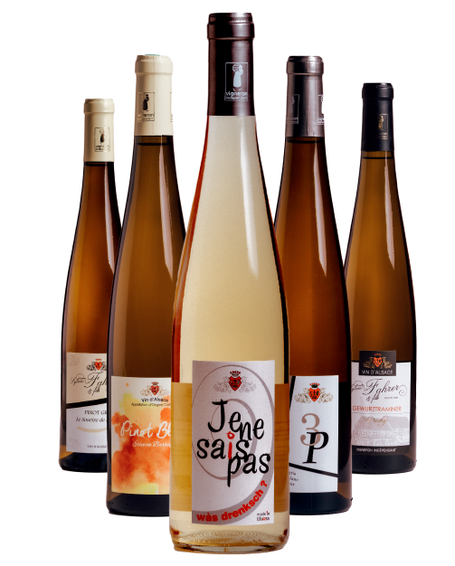 Vins blancs d'Alsace, Vente en linge vins et crémants d'Alsace