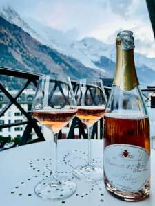 Rosé Crémant en Alsace BIO